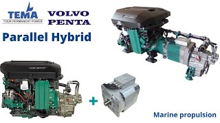 TEMA Parallel Hybrid On VOLVO PENTA [upl. by Leivad335]