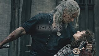 Geralt amp Renfri  love amp war [upl. by Llednyl]