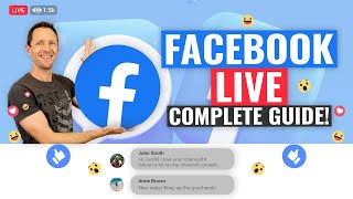 Facebook Live Streaming  COMPLETE Beginners Guide [upl. by Benildas]