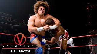 FULL MATCH  Benjamin vs Carlito vs Nitro  Intercontinental Title Match Vengeance 2006 [upl. by Ladnar585]