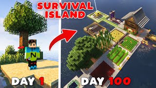 I Survived 100 Days on a Survival Island in Minecraft Hardcore  Hindi 2 [upl. by Debby329]