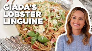 How to Make Giadas Lobster Linguine  Giadas Holiday Handbook  Food Network [upl. by Akinal]