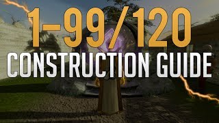 Runescape 3  199120 Construction guide 2019 [upl. by Mahmud]