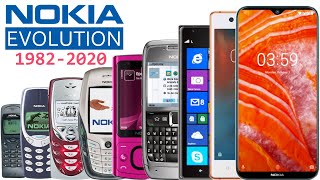 All Nokia Mobiles Evolution From First to Last 1982  2020 [upl. by Spiers]