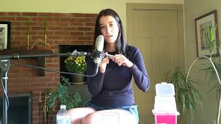 ASMR  Humira Injection for Ankylosing Spondylitis amp Crohns Disease [upl. by Lavine]