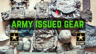 Gear You Get In The Army  ARMY CIF Central Issue Facility [upl. by Treborsemaj442]