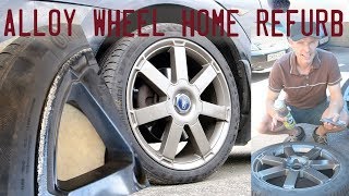 Matts Garage DIY Alloy wheel Refurb [upl. by Novaelc]