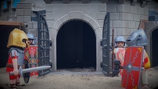 PLAYMOBIL ROMANS The life of a gladiator [upl. by Elcarim488]