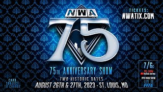 NWA 75 Night 1 PreShow [upl. by Marillin429]