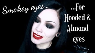 Smokey EyesFOR HOODED amp ALMOND EYES  WalkThrough Makeup Tutorial  ReeRee Phillips [upl. by Ardyth]