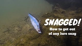 SNAGGED Lures  How To Get Them Back [upl. by Fitz790]