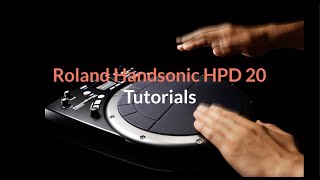 Handsonic HPD 20 Tutorial 1 Overview [upl. by Cynth]