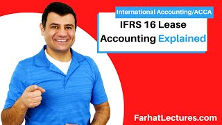 IFRS 16 Leases IFRS Lectures Finance Lease International Counteracting ACCA Exam default [upl. by Standish]