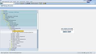 SAP MM  Scheduling Agreement [upl. by Dickerson]