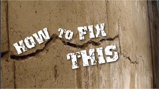 How to Fix a Crack in a Concrete Foundation NEW TECHNOLOGY [upl. by Eanerb]