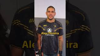 Alex Pereira teaches Nina Drama how to land the perfect head kick shorts mma UFC [upl. by Boj947]