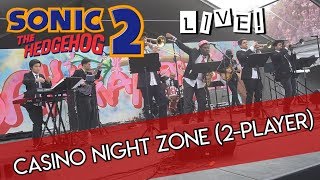 Sonic 2  quotCasino Night Zone 2Playerquot LIVE Cover  JMUSIC Ensemble [upl. by Vola]