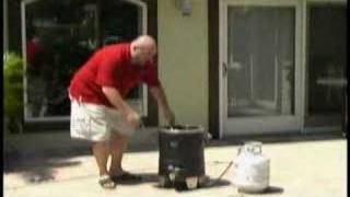 CharBroil The Big Easy Turkey Fryer How To [upl. by Narruc]