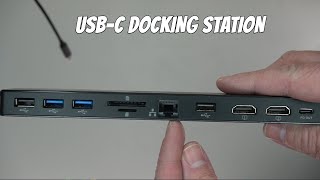 USB C Docking Station Dual Monitor Review  NewQ 12in1 Thunderbolt 3 [upl. by Eitsirc]