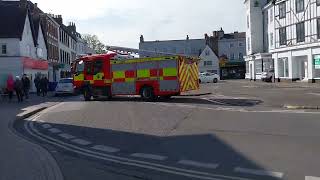 Oxfordshire fire and rescue in bicester village [upl. by Ledif129]