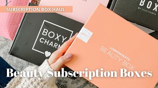 Subscription Box Haul 5 Beauty Boxes You NEED to Try in 2021 [upl. by Schecter558]