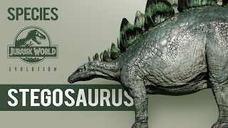 Stegosaurus  SPECIES PROFILE  Jurassic World Evolution [upl. by Niamrahc]