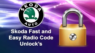 How To Find Your Skoda Radio Code [upl. by Tanaka522]