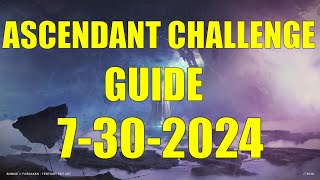 Destiny 2  Ascendant Challenge Guide and Location 7302024 [upl. by Ibor]