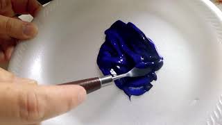 Make Your Own Color Navy Blue Color Mixing  How To Tutorial [upl. by Annitsirhc]