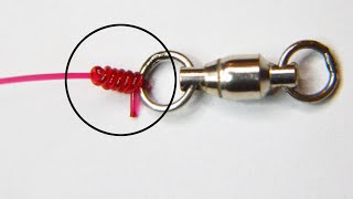 Easy Leader to swivel knot [upl. by Ekusuy]