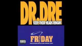 Dr Dre  Ring Ding Dong Keep Their Heads Ringin HD lyrics [upl. by Dyun]