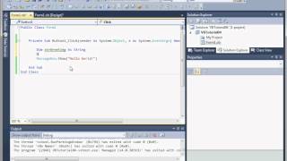 VB Tutorial 04  Textbox Input and Variable Types [upl. by Korney]