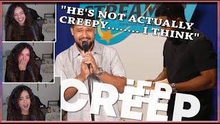 Valkyrae REACTS to quotIm A Creepquot by Constera [upl. by Nais]