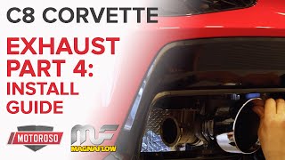 C8 Corvette Exhaust Install Guide [upl. by Tempa]