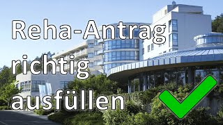 Reha Antrag  Der Ablauf bis zur WunschRehaklinik [upl. by Maurine]