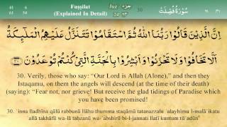 041 Surah Fussilat by Mishary Al Afasy iRecite [upl. by Townsend974]