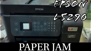 Epson L5290 Paper Jam fix 🦾 [upl. by Madelaine]