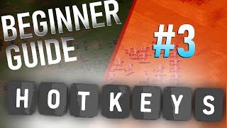 AoE2 Beginner Guide 3  BEST HOTKEYS [upl. by Annoeik]