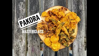 PAKORA MASTERCLASS  How to make the perfect pakora  Only pakora video you need  Food with Chetna [upl. by Castera]