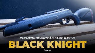 REVIEW TESTE CARABINA DE PRESSÃO BLACK KNIGHT 635mm  GAMO [upl. by Vyner651]