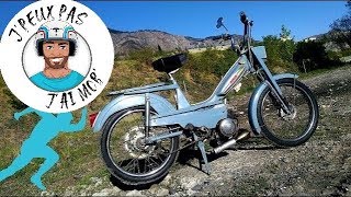 Test  Essais Mobylette Motobecane 50V  1971 [upl. by Traggat640]