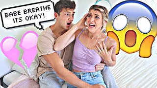 PANIC ATTACK PRANK ON FIANCE [upl. by Sheehan]