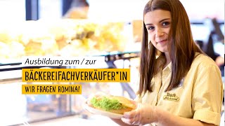 Ausbildung Bäckerei Fachverkäuferin – Wir fragen Romina [upl. by Nayrb648]