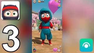 Clumsy Ninja  Gameplay Walkthrough Part 3  Level 56 iOS Android [upl. by Ainival]