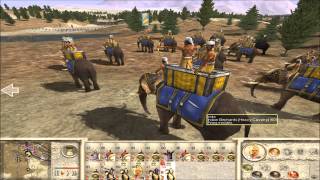 Alexander RTW Historical Battle of the Hydaspes Very Hard level [upl. by Weisbart]