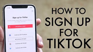 How To Make a TikTok Account In 2021 [upl. by Elakram]