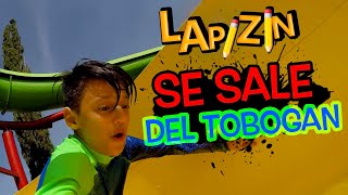 Lapizin casi se sale del tobogan  Soy Fredy [upl. by Botsford]