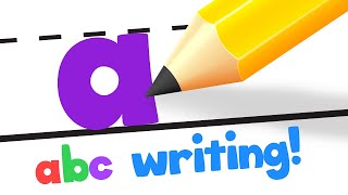 ABC PHONICS  AND WRITING AZ  Learn to Write  LOTTY LEARNS [upl. by Ennaeirb214]