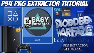 PS4 Easy Pkg Extractor Tutorial [upl. by Adanar]