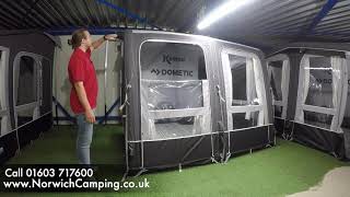 Kampa Dometic Rally Air 260 All Season Awning 2020 Review [upl. by Sherourd]